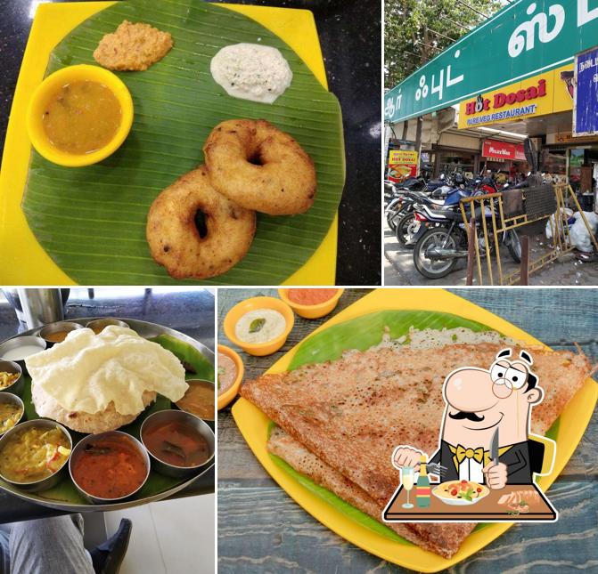 Food at Hot Dosai