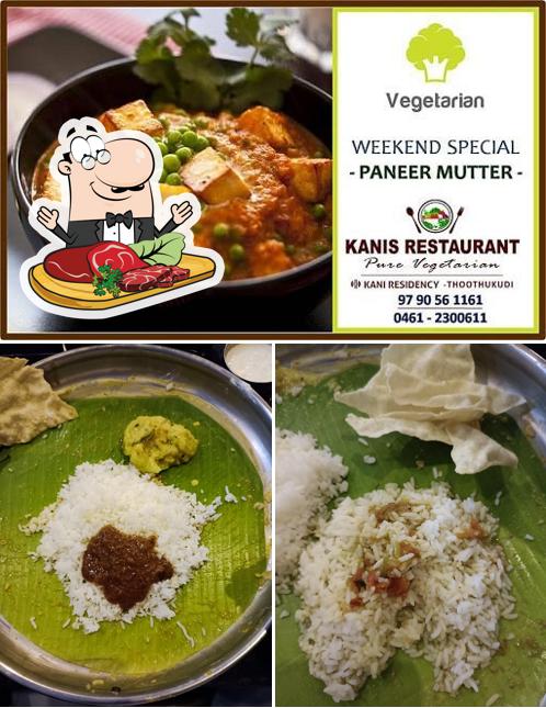 Kanis Restaurant (Pure Veg) offers meat dishes