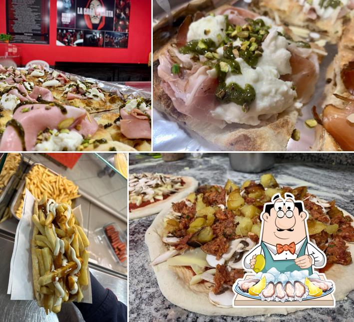Ostriche al Pizzeria La Casa Di Carta