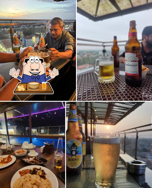 Food at Arcadia Skybar