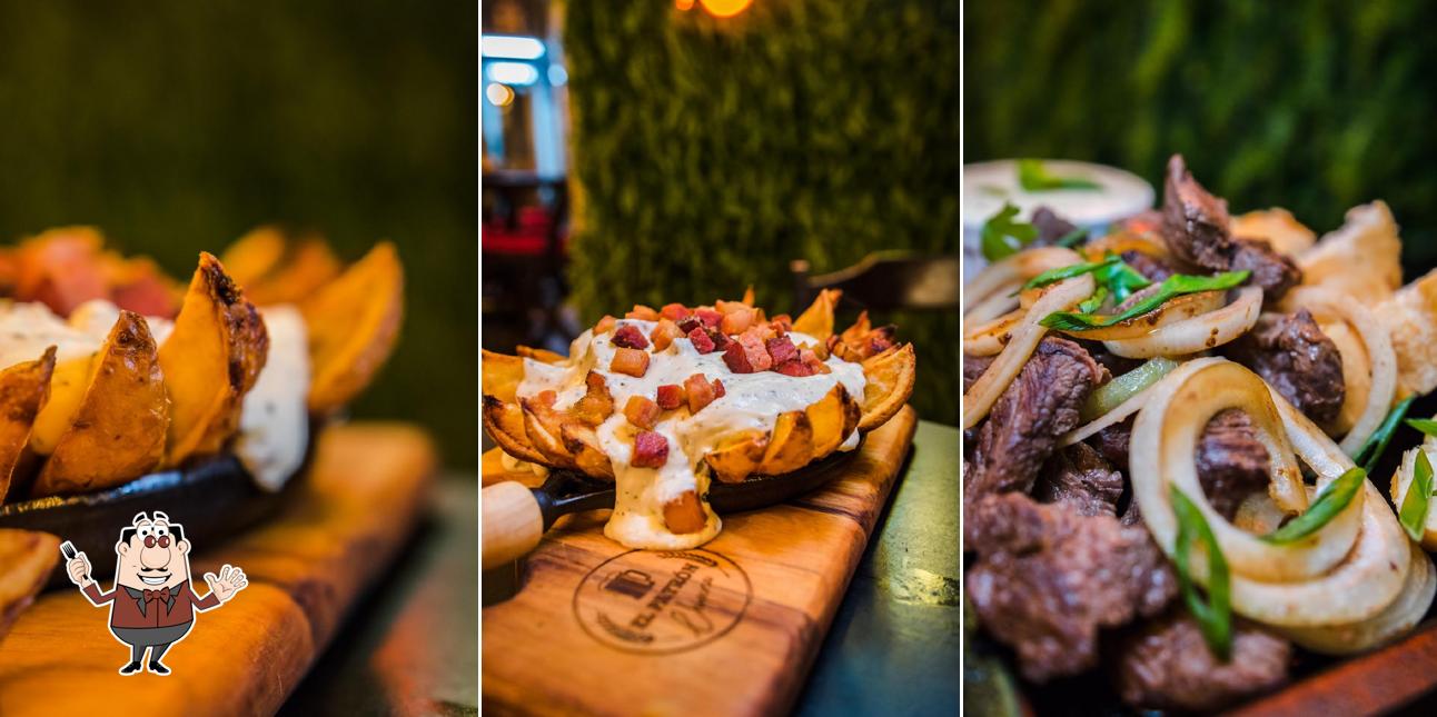 Comida em El Patrón Choperia E Petiscaria