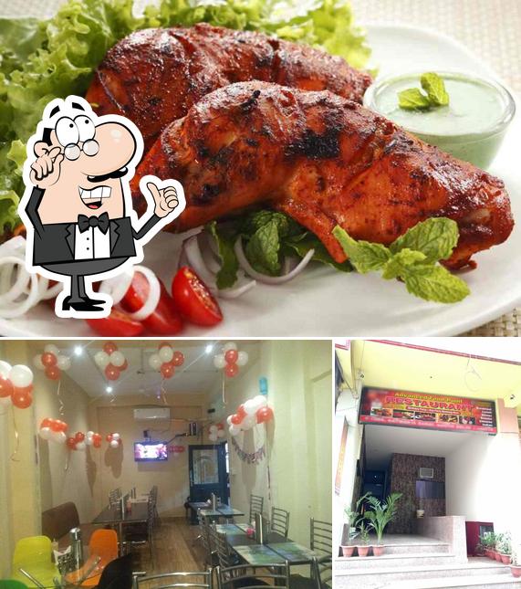 This is the photo displaying interior and meat at Advanced Food Point