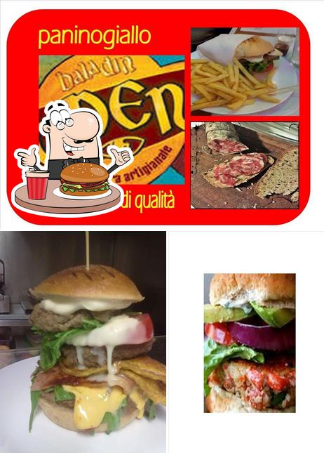 Ordina un hamburger a Paninogiallo