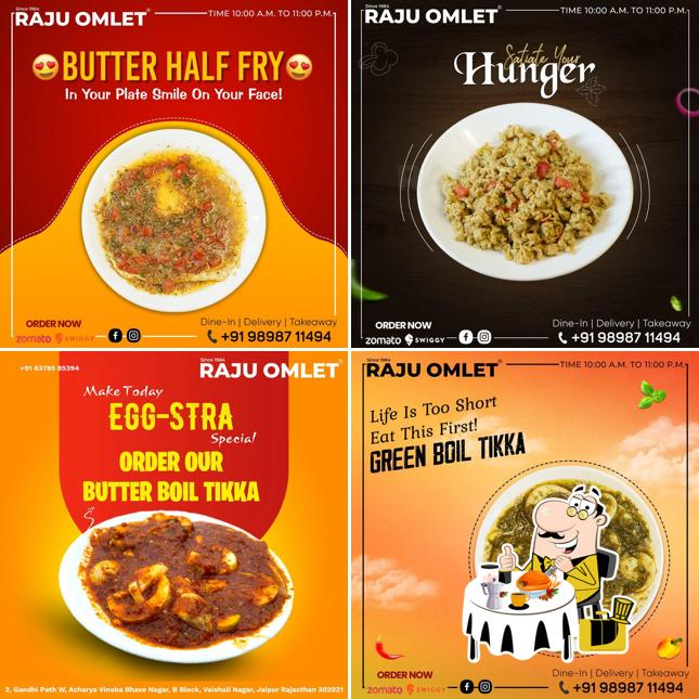 Meals at RAJU OMLET