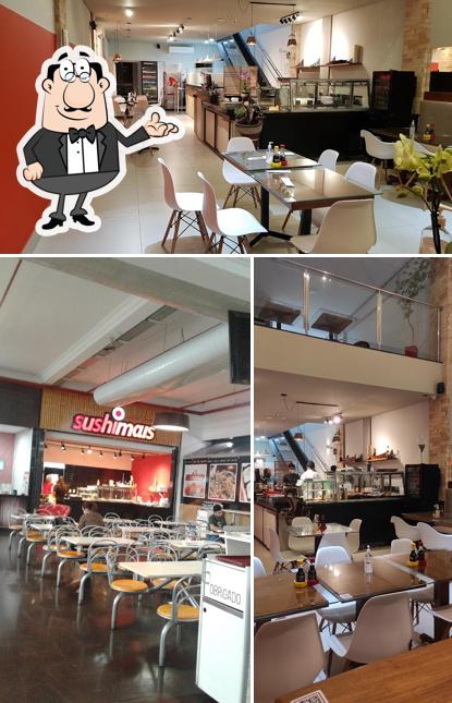 O interior do Sushimais