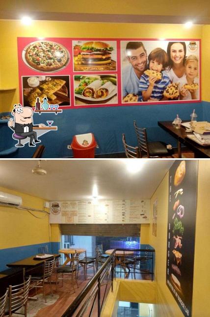 The interior of My Burger's Lab
