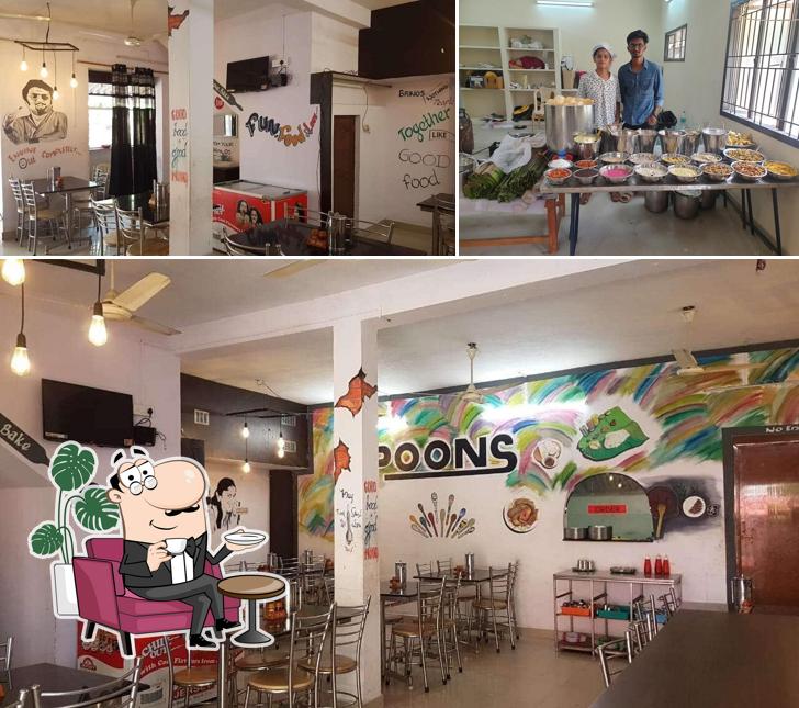 Check out how Spoons Restaurant and Cafe looks inside