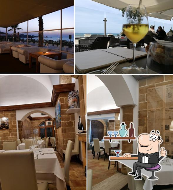 Gli interni di Taverna Paradiso Ristorante