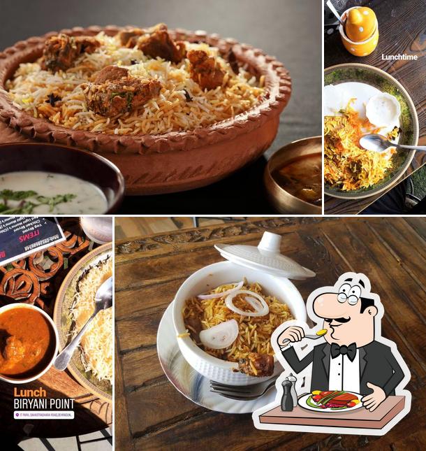Food at Biryani point