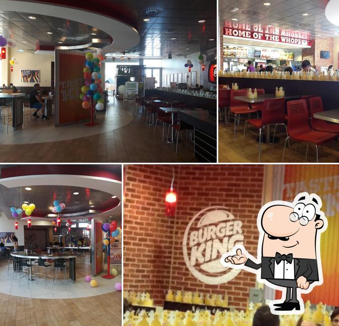 Dai un'occhiata agli interni di Burger King