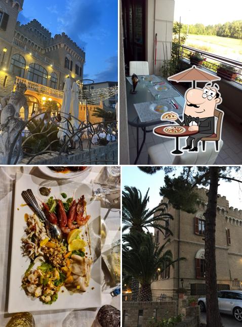 Guarda gli esterni di Castello Aragona Ristorante