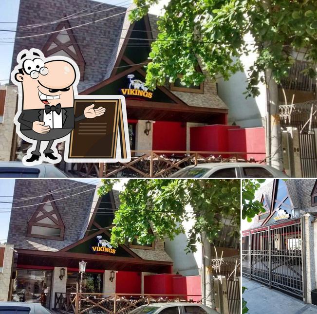 O exterior do Vikings Steak & Sandwiches - Tijuca