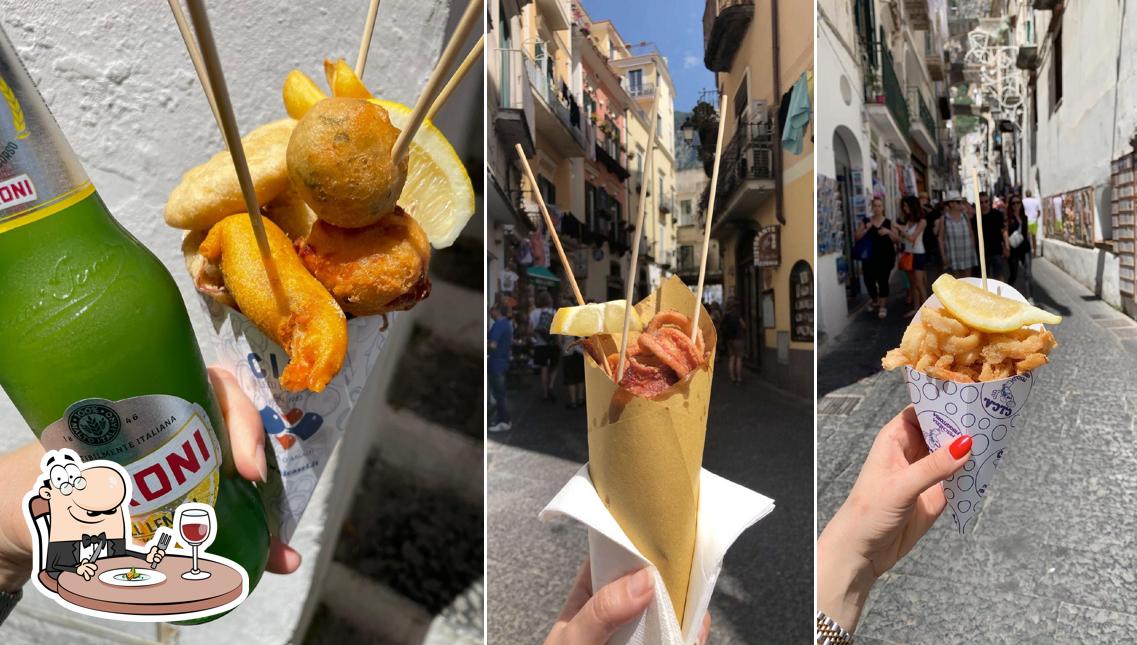 Gelato al Pescheria CICA con Cucina Amalfi