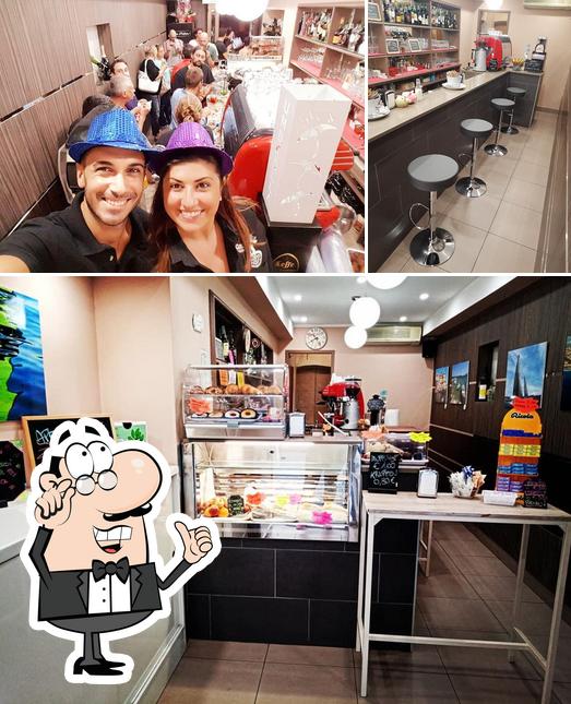 Gli interni di Gemini Cafè