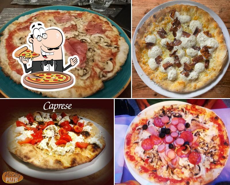 A La Riviera by Nicky, puoi goderti una bella pizza