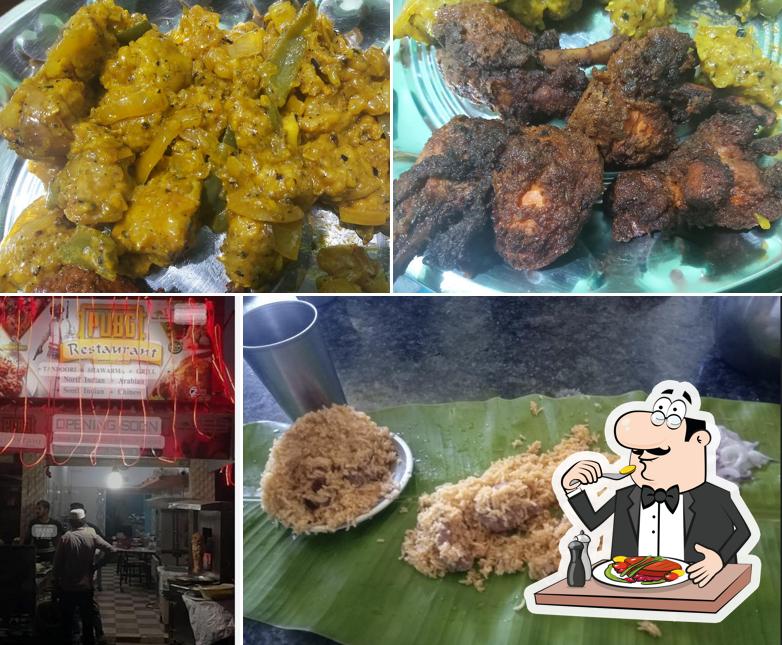 Food at PUBG Restaurant