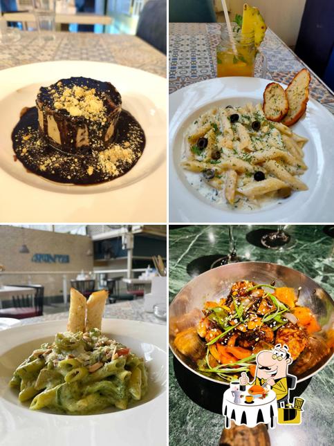 Food at Amanzi Sky Deck and Bar