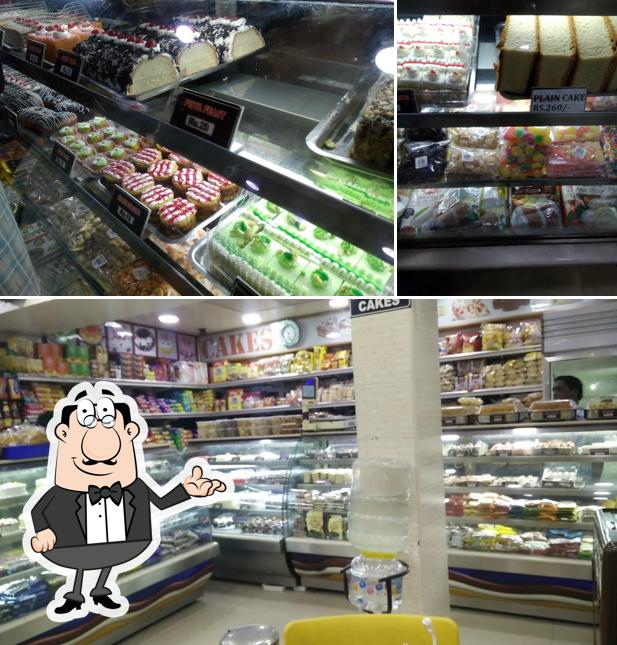 The interior of Everest Cake Centre