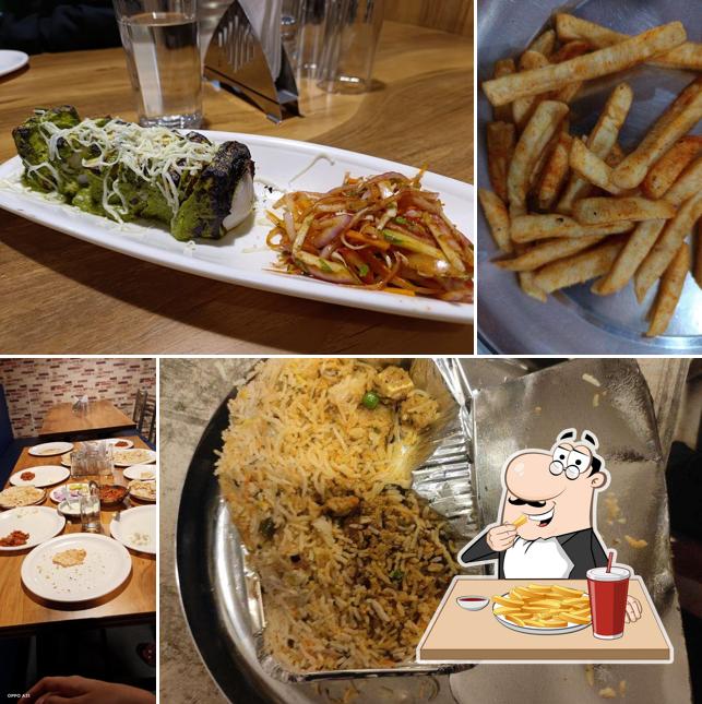 French fries at Panchami pure veg