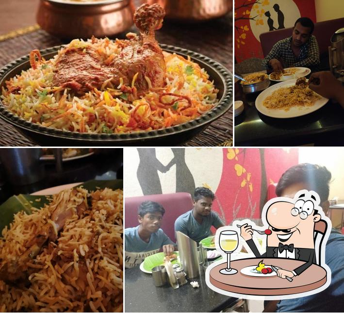 Meals at R Bawarchi 2 Biriyani