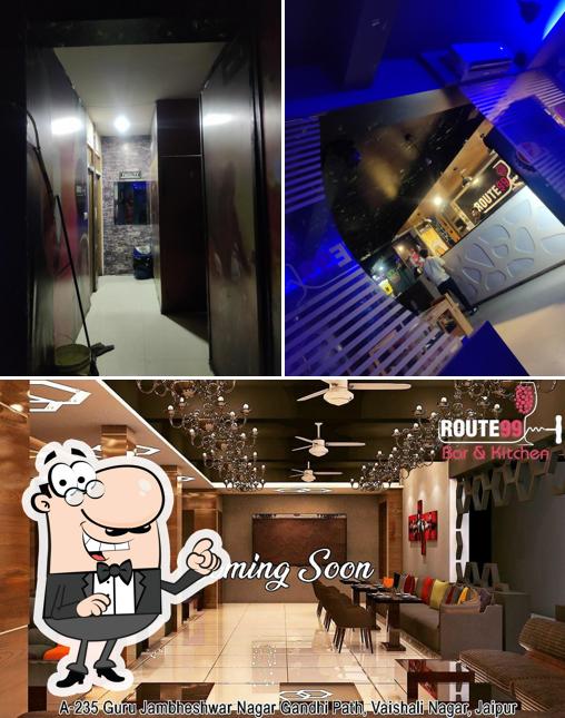 The interior of Route 99 Bar & Kitchen