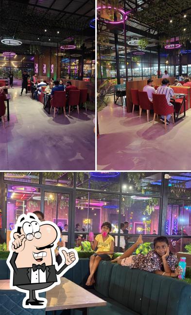 The interior of SPIRIT OF INDIA