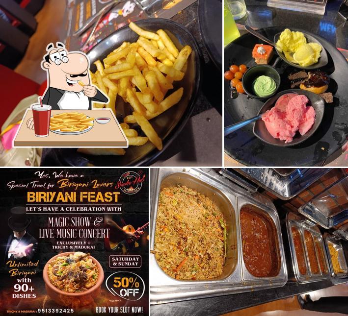 French fries at Smoke Hub Barbeque - Madurai