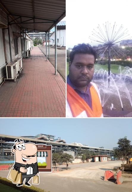The exterior of Tata Steel Project Office Canteen