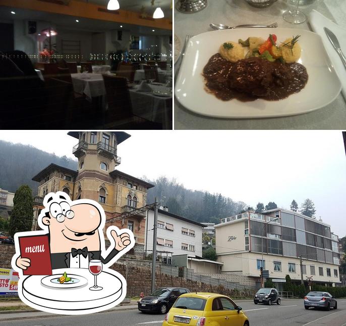 Tra le varie cose da Tresa Bay Hotel si possono trovare la cibo e esterno