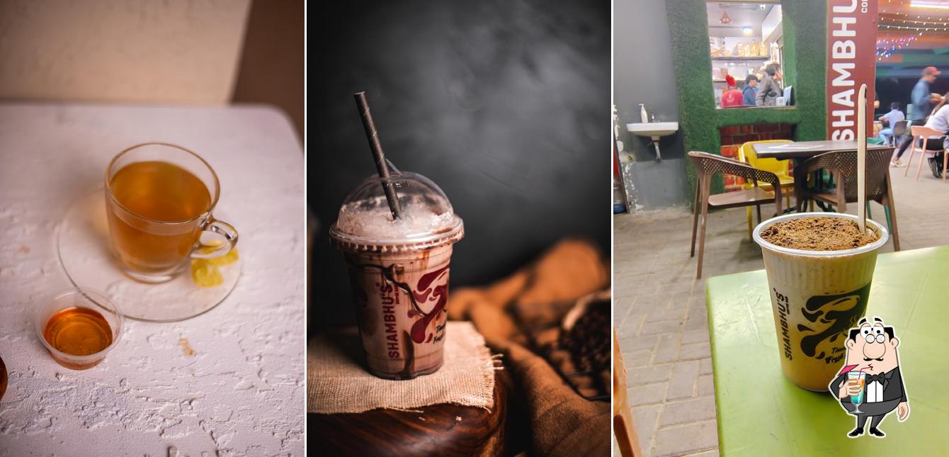 Iced coffee at Sambhu's Coffee Bar