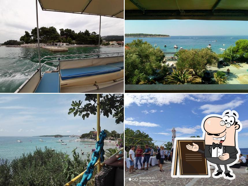 La parte esterna è una caratteristica importante di Beach Bar Artić