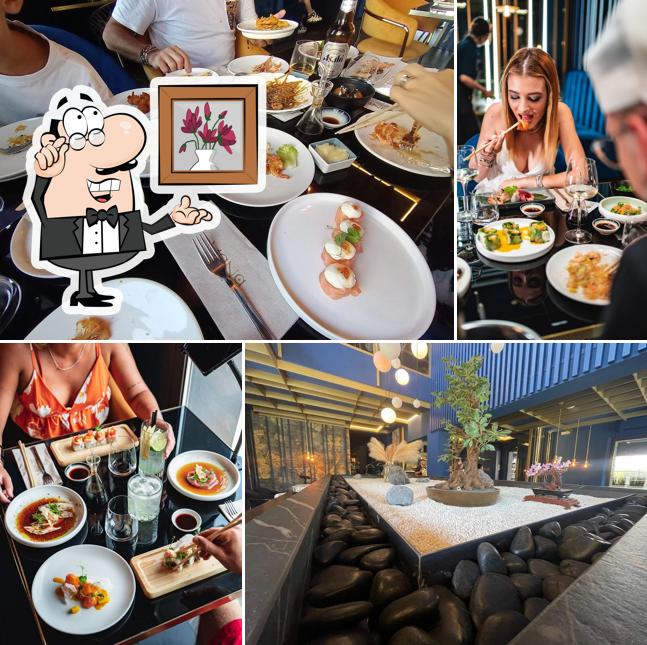 Gli interni di Mana Sushi Bellaria