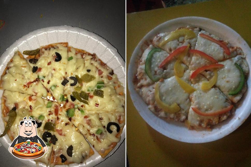 At Sparta cafe, you can taste pizza