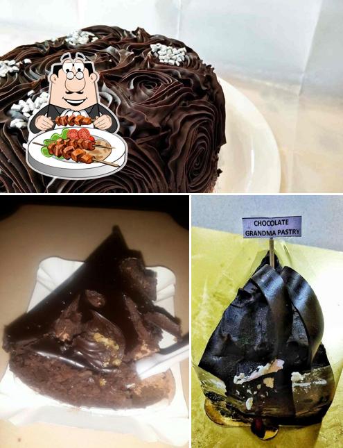 Chocolate cake at Brownie Point