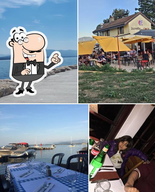 Gli interni di Buvette de la Plage Tannay - Restaurant terrasse