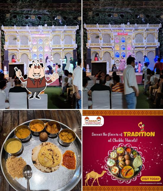 Meals at Chokhi Haveli