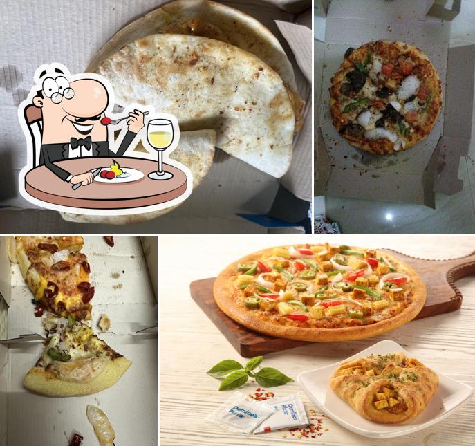 Food at Domino's Pizza