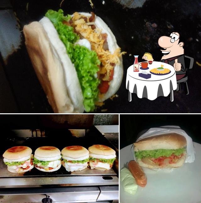Delicie-se com um hambúrguer no Fátima Lanches