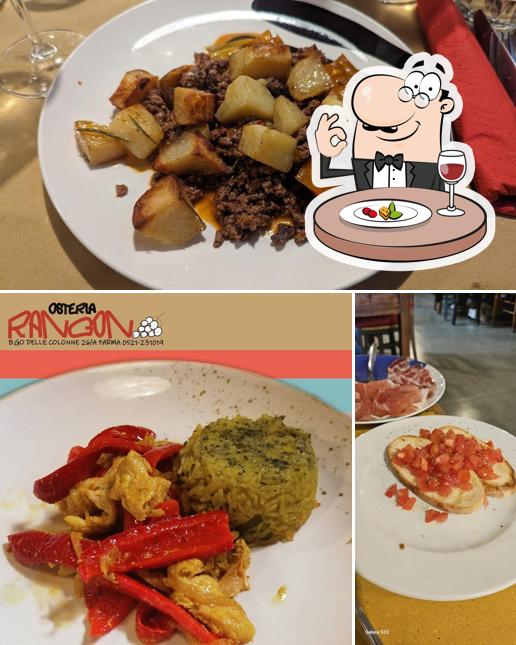 Cibo al Osteria Rangon