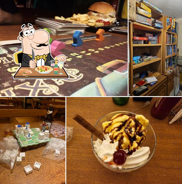 Comida em Carcassonne Pub