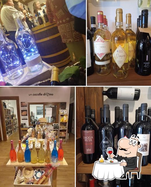 È gradevole prendersi un bicchiere di vino a Enoteca Un Castello di Vino