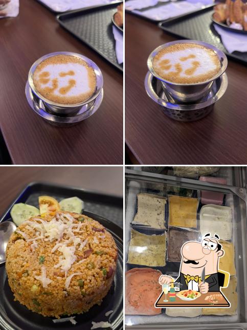 Creme brulee at Jai Hind Cafe