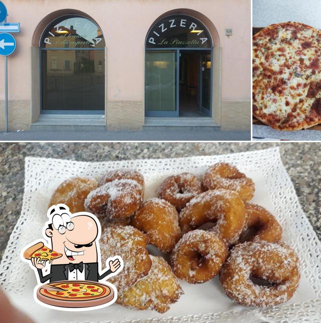 Ordina una pizza a Pizzeria La Piazzetta di Riva Vittorio
