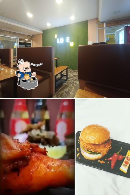 Among different things one can find food and interior at RESTO LINK