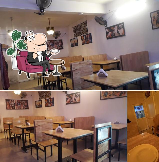 The interior of SUKHIBAVA FAMILY RESTAURANT