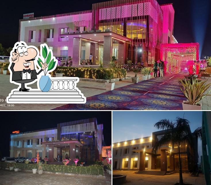 The exterior of Sundaram Resort