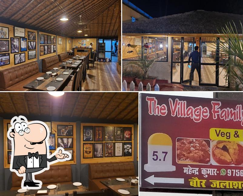 The interior of The Village restaurant