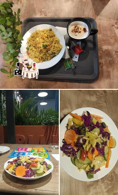 Food at Zoro's Jam Cafe (Jampad with a Cafe)