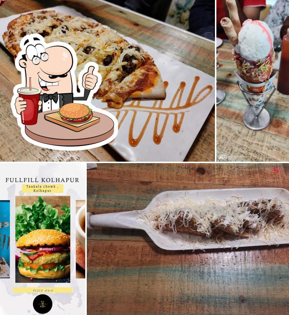 Hamburger at Fullfills Kolhapur