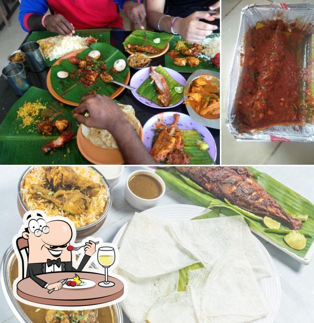 Food at Shetty Lunch Home